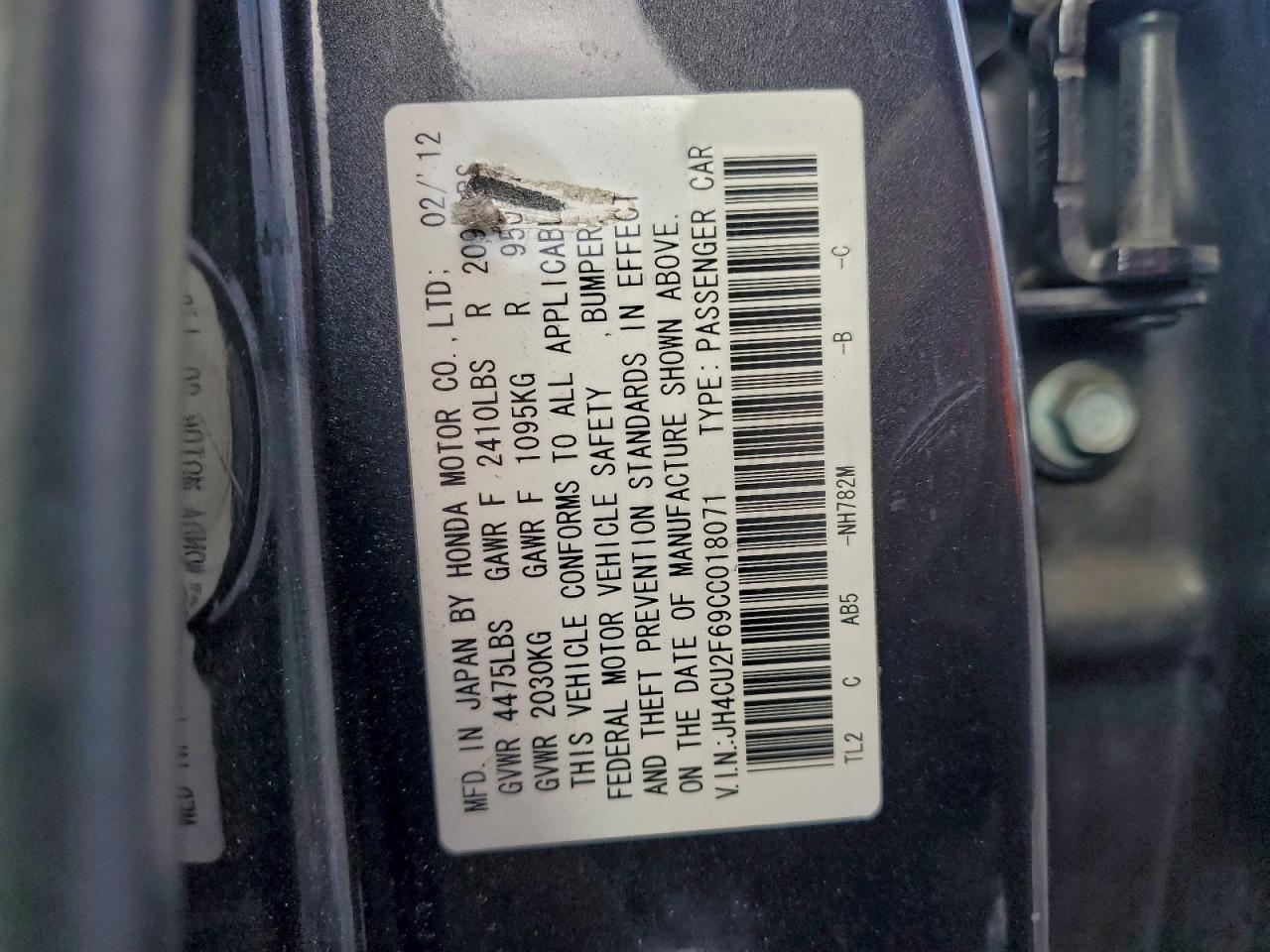 2012 ACURA TSX TECH photo 23