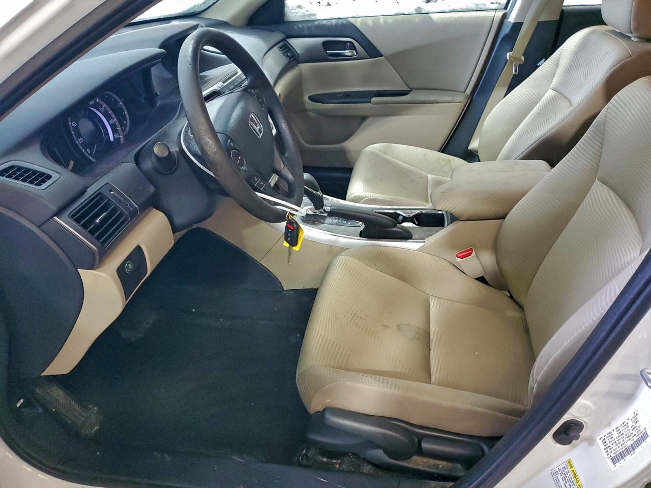 2014 HONDA ACCORD LX photo 7