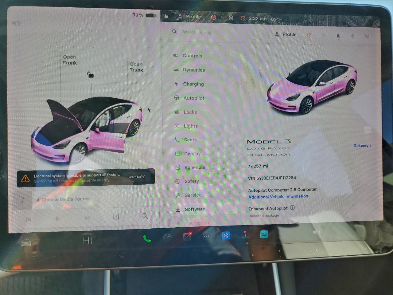 2018 TESLA MODEL 3 photo 9