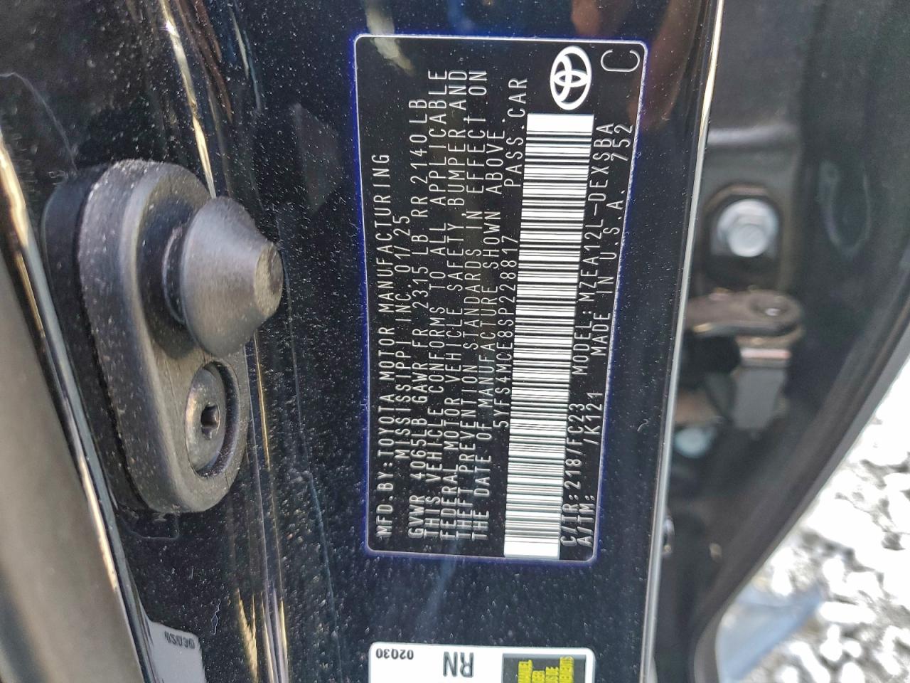 2025 TOYOTA COROLLA SE photo 23