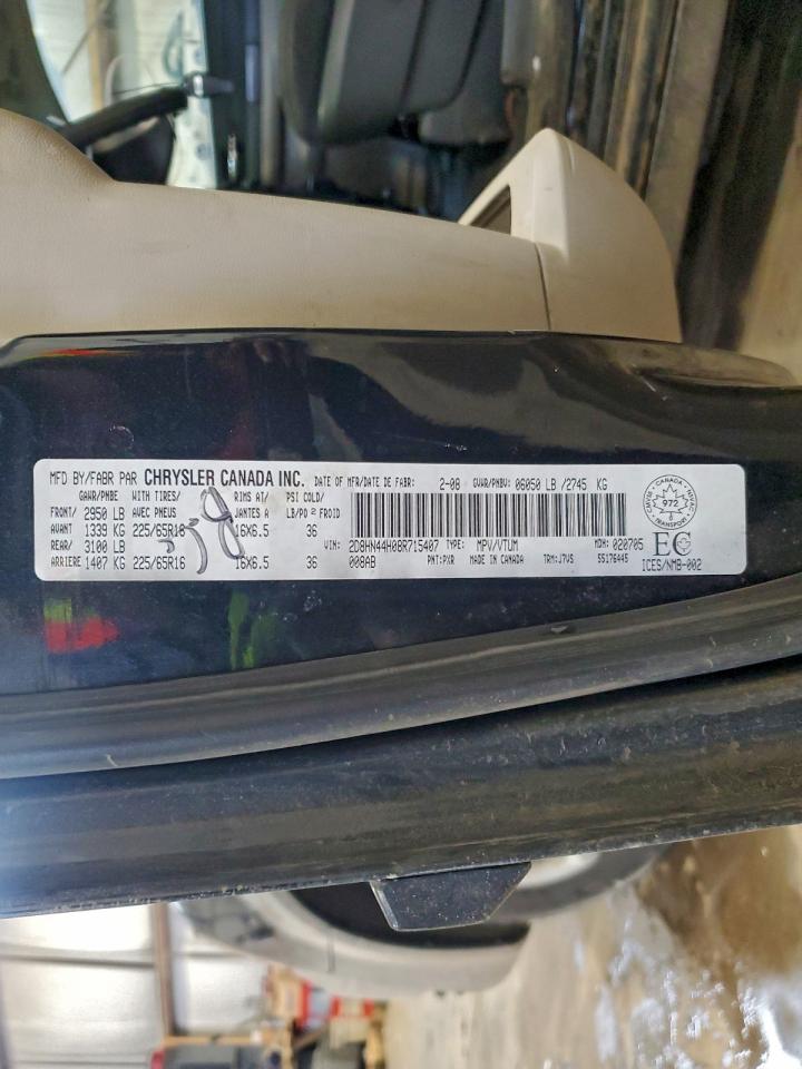 2008 DODGE GRAND CARAVAN SE photo 13