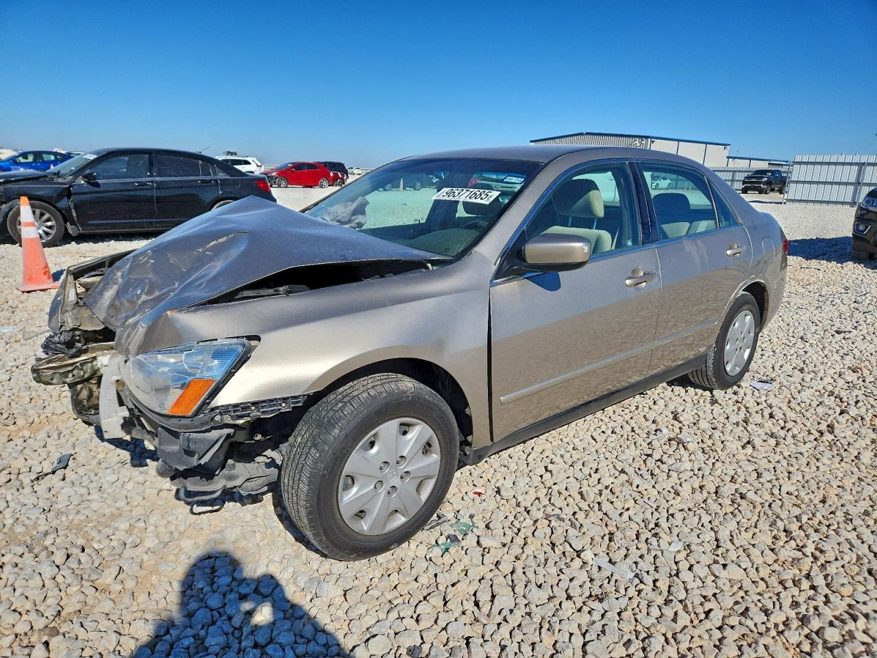 2003 HONDA ACCORD LX — FRONT END damage — photo 1