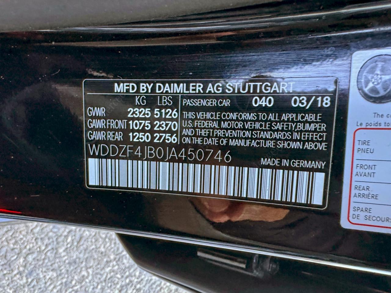 2018 MERCEDES-BENZ E 300 photo 14