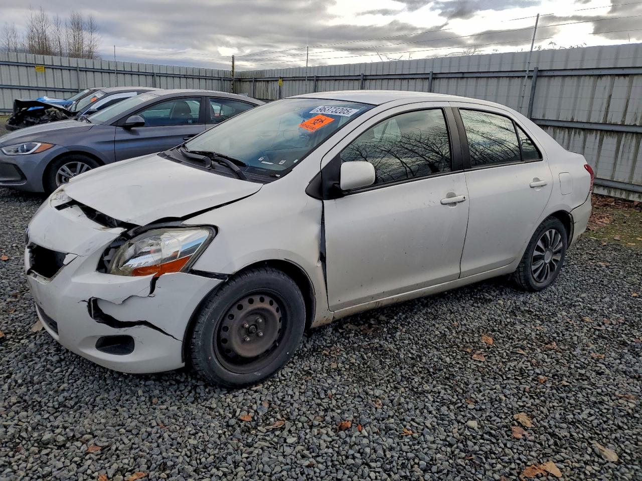 2009 TOYOTA YARIS — FRONT END damage — photo 1