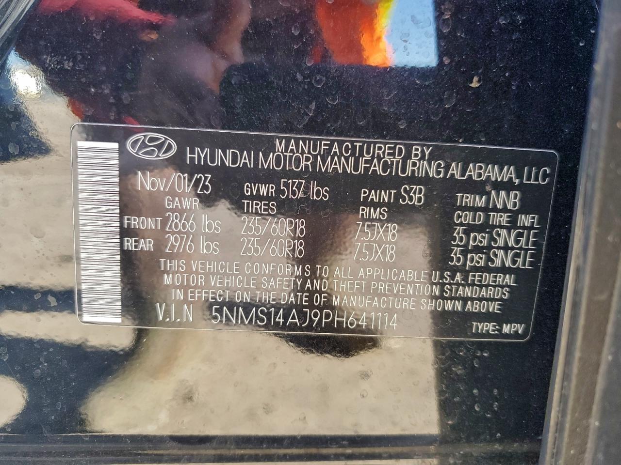 2023 HYUNDAI SANTA FE SE photo 12