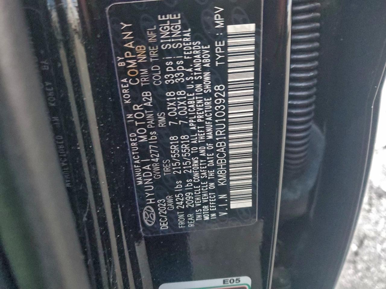 2024 HYUNDAI KONA SEL photo 13
