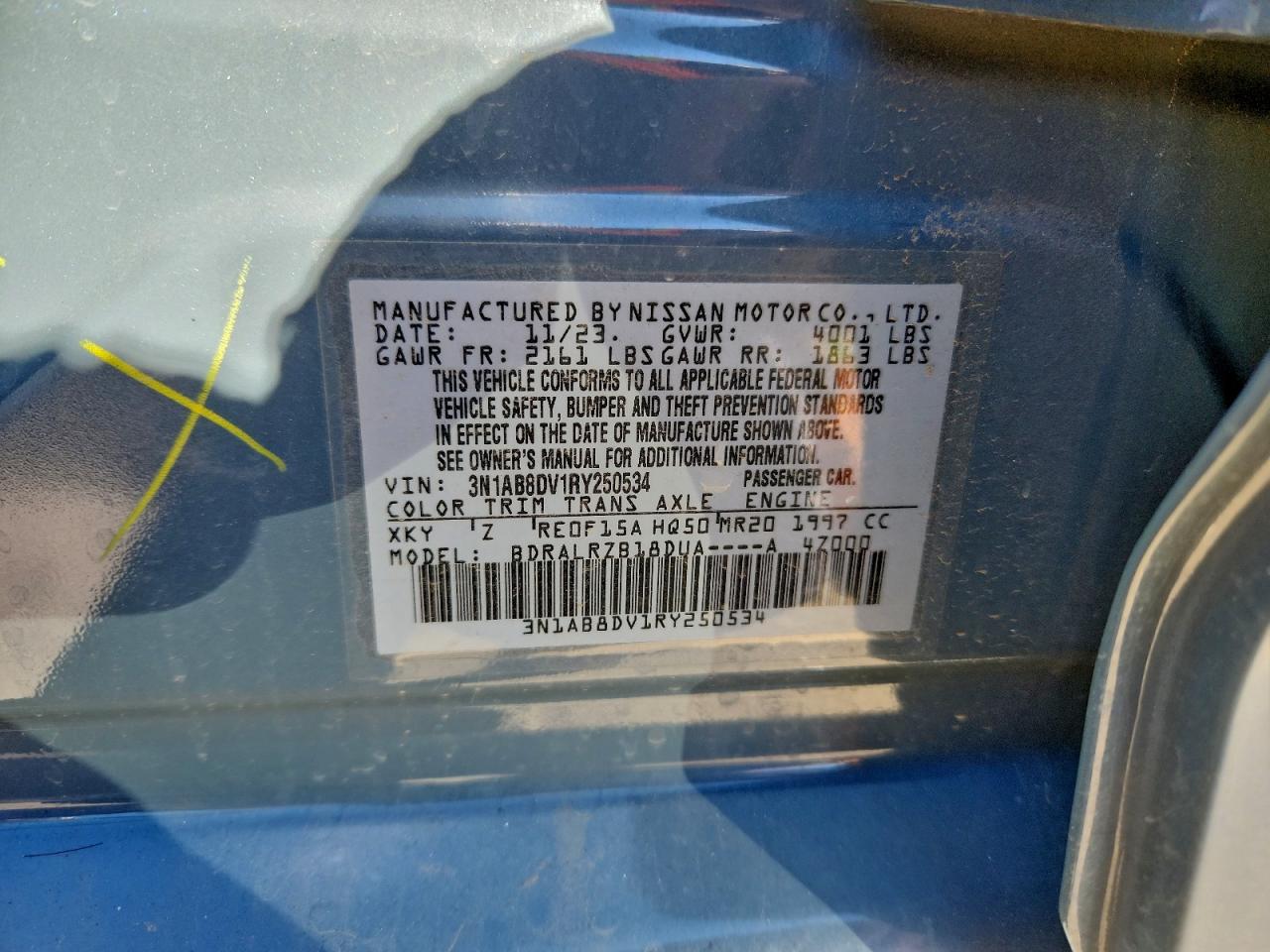 2024 NISSAN SENTRA SR photo 13
