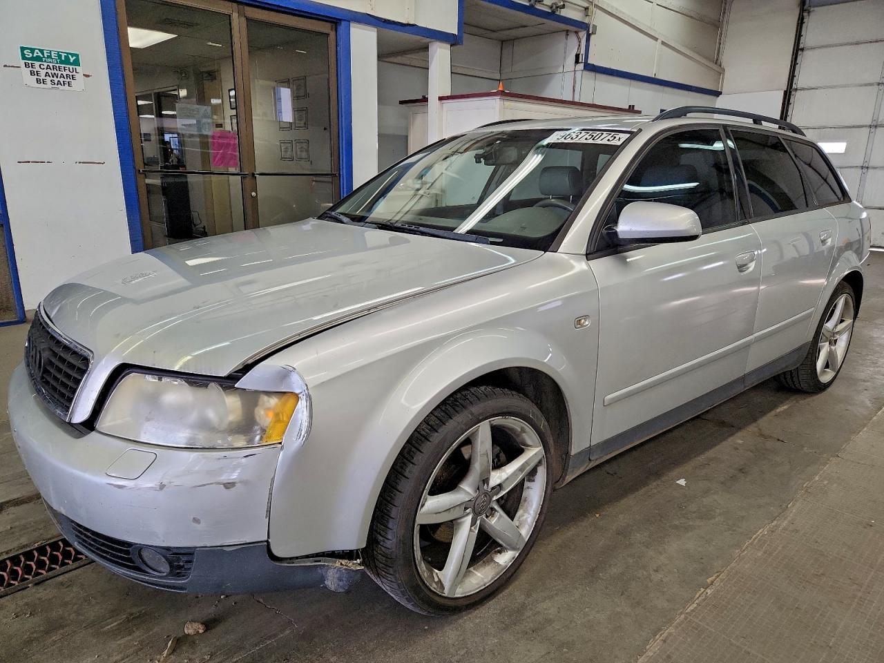 2002 AUDI A4 1.8T AVANT QUATTRO — FRONT END damage — photo 1