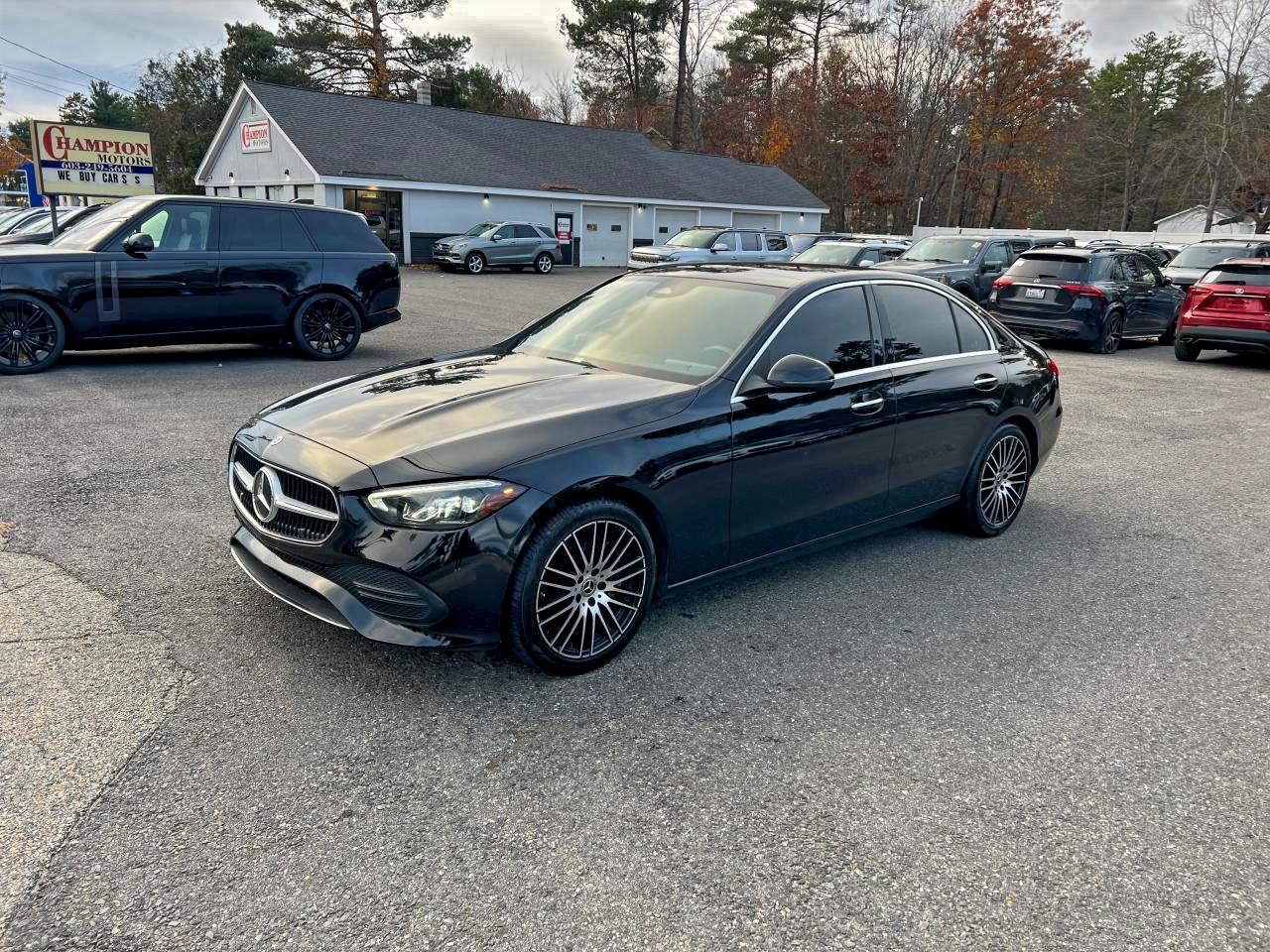 2022 MERCEDES-BENZ C 300 — MINOR DENT/SCRATCHES damage — photo 1