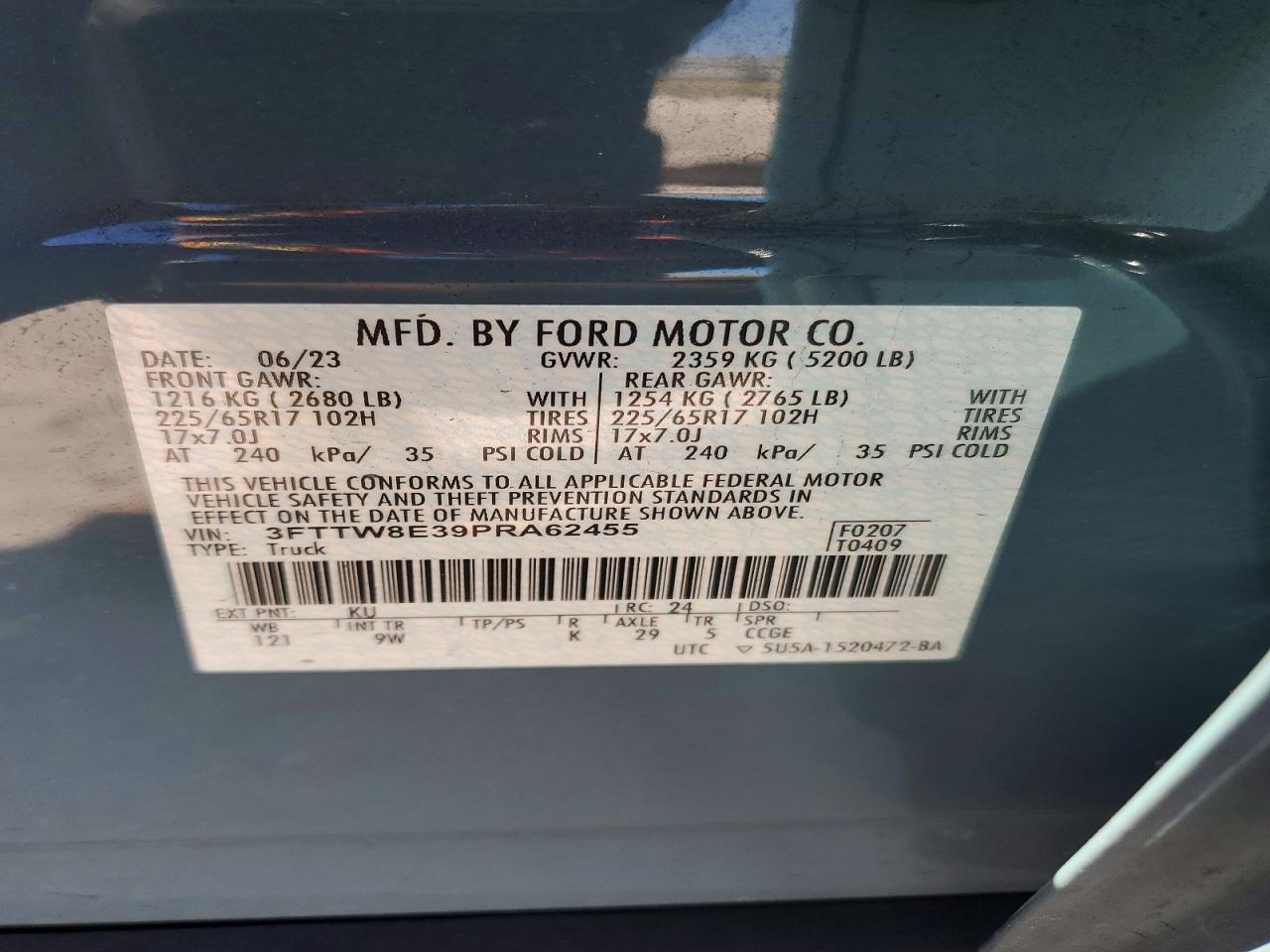 2023 FORD MAVERICK XL photo 12