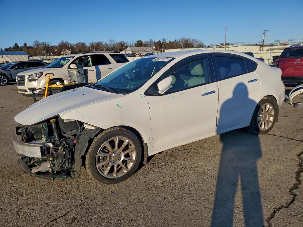 2013 DODGE DART LIMITED — FRONT END damage — photo 1