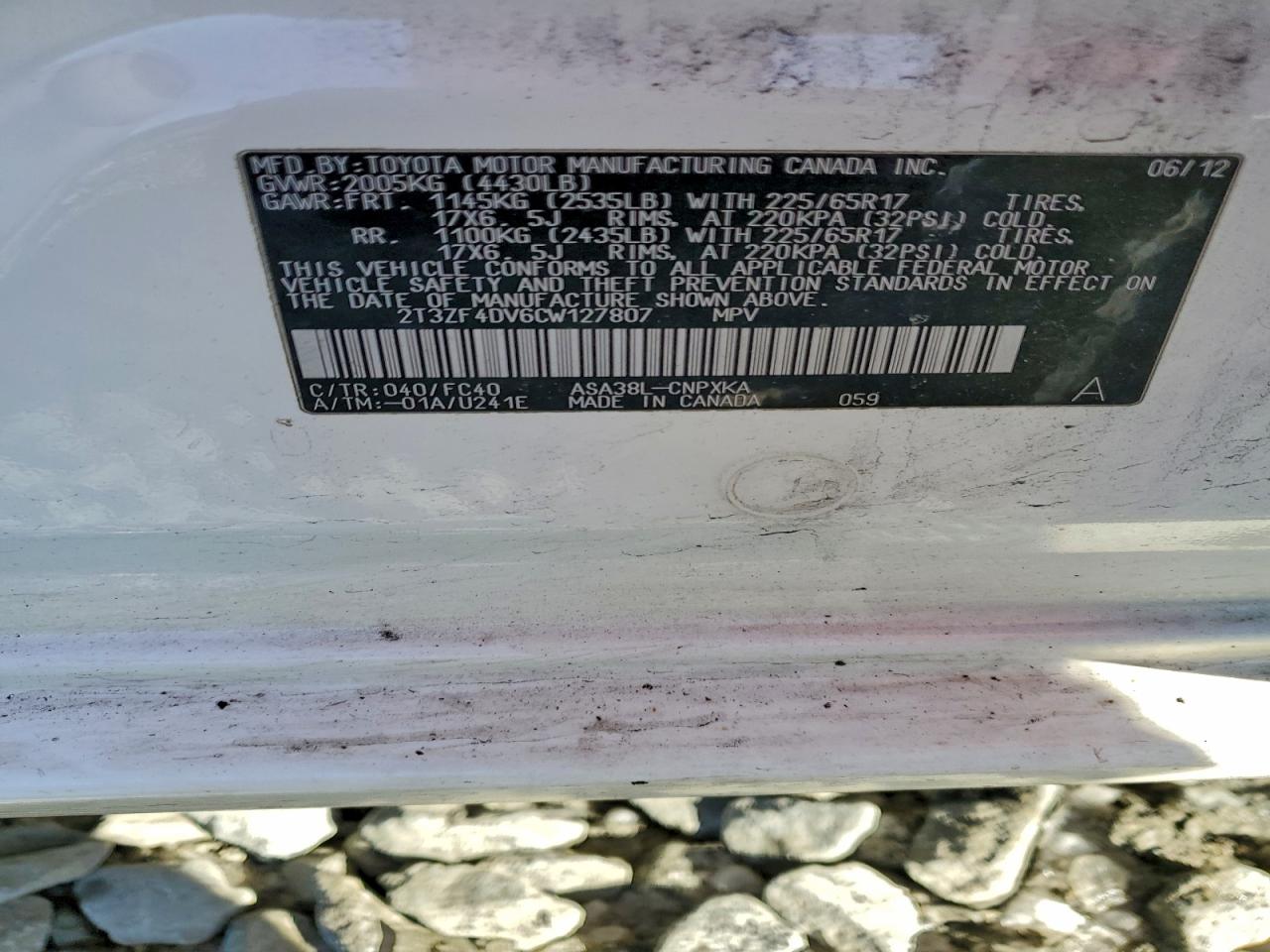 2012 TOYOTA RAV4 photo 13