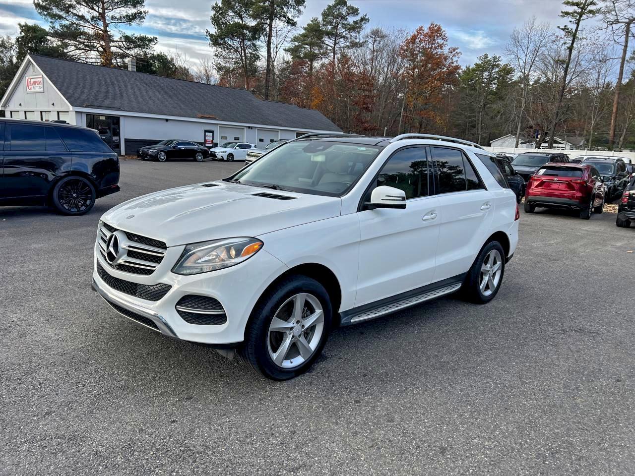 2016 MERCEDES-BENZ GLE 350 — MINOR DENT/SCRATCHES damage — photo 1