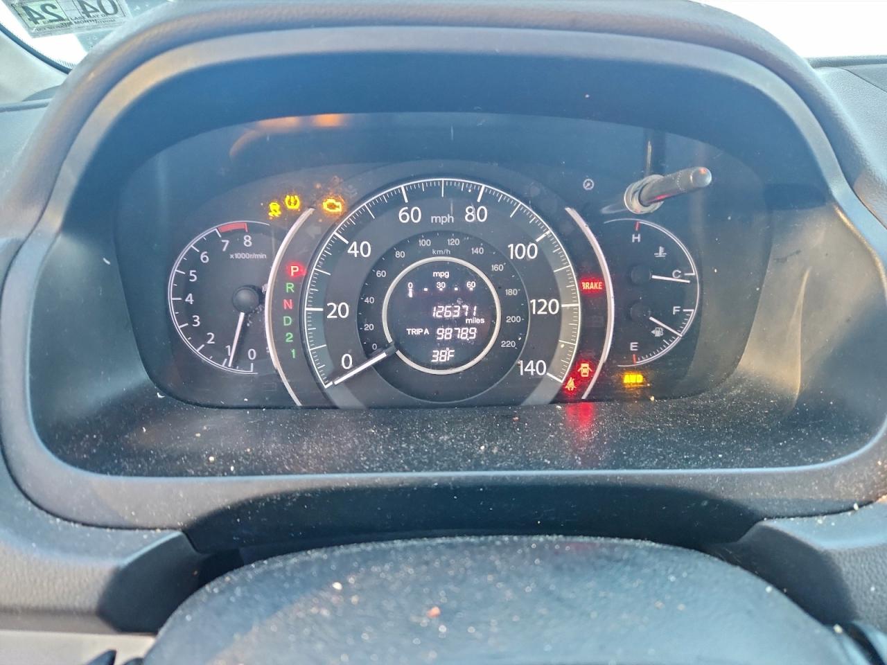 2013 HONDA CR-V EX photo 9