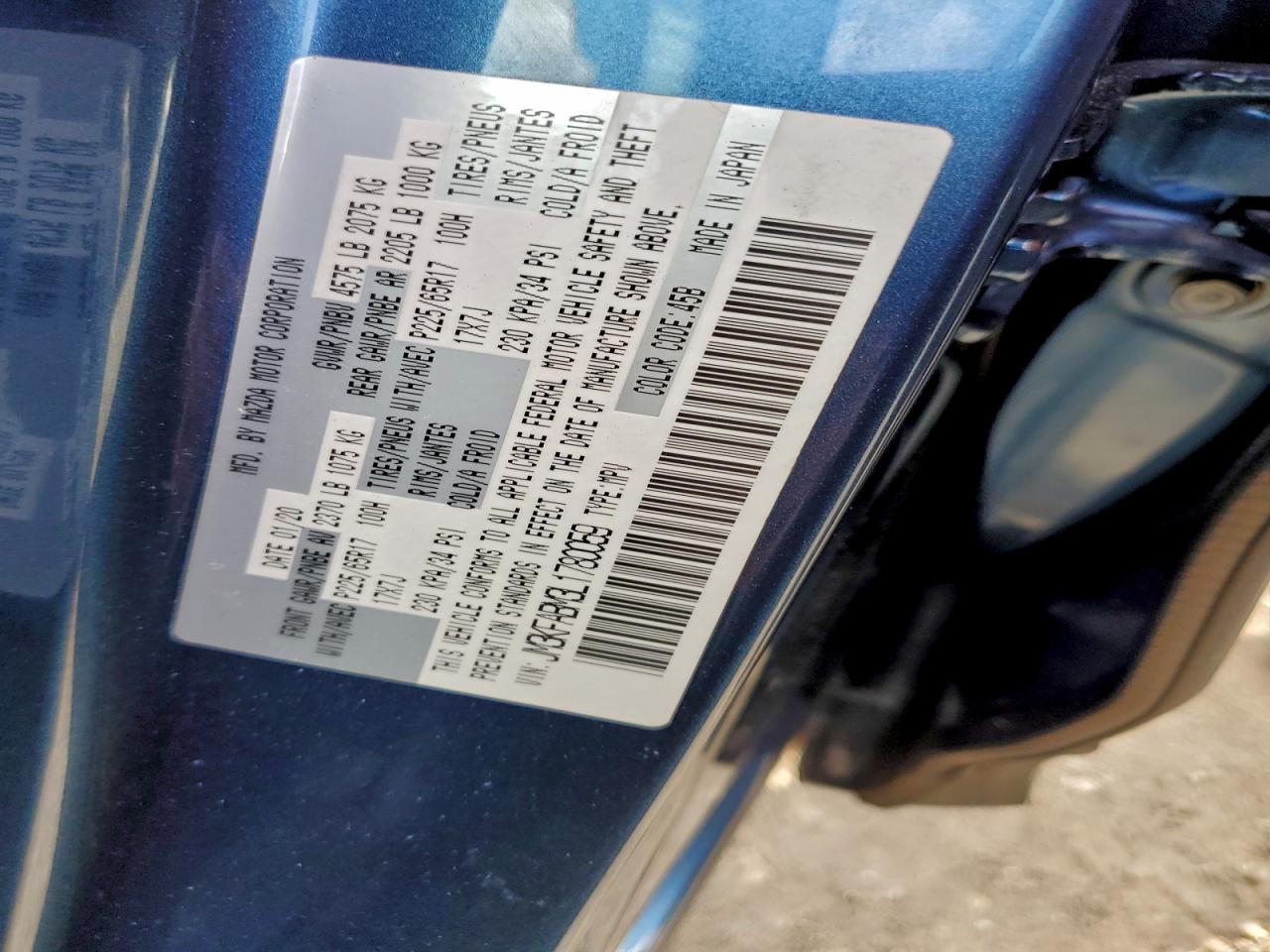 2020 MAZDA CX-5 SPORT photo 37