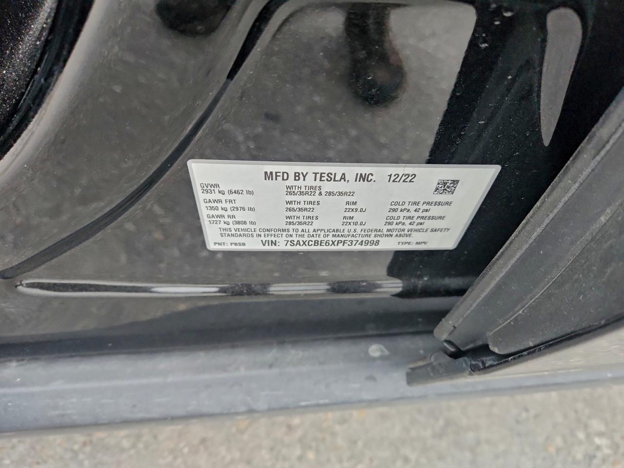 2023 TESLA MODEL X photo 34
