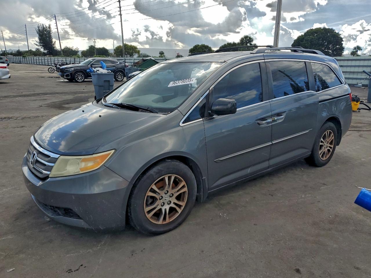 2013 HONDA ODYSSEY EXL — MECHANICAL damage — photo 1