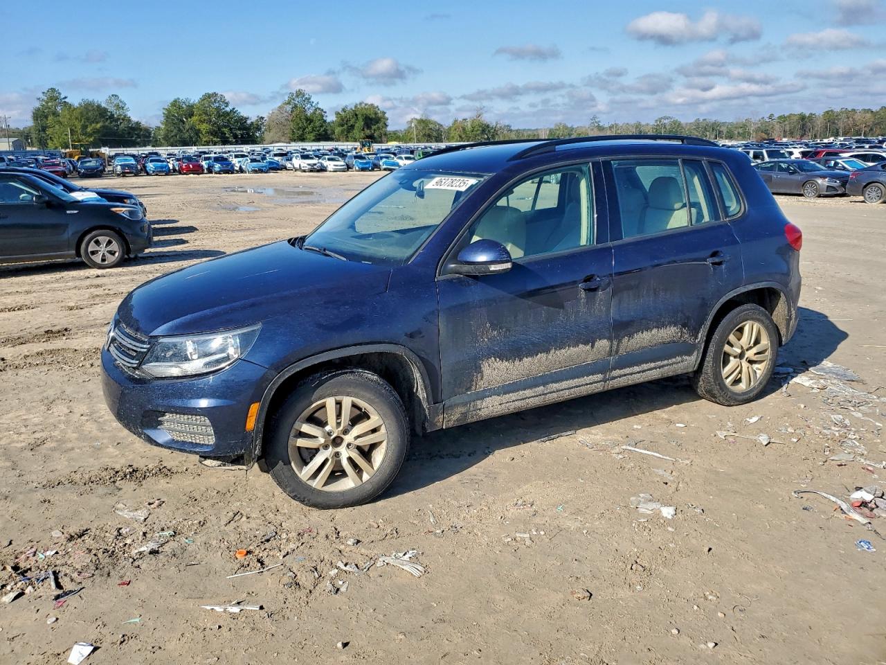2016 VOLKSWAGEN TIGUAN S — FRONT END damage — photo 1