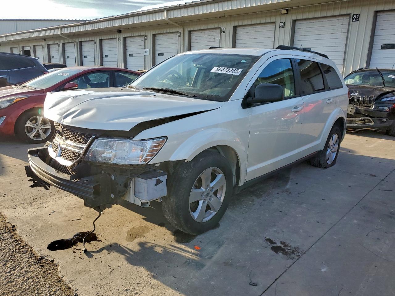 2018 DODGE JOURNEY SE — FRONT END damage — photo 1