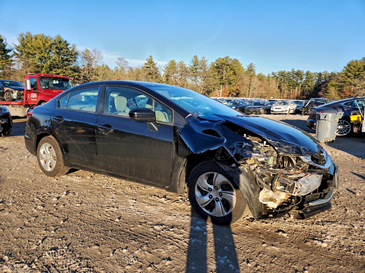 2014 HONDA CIVIC LX photo 4