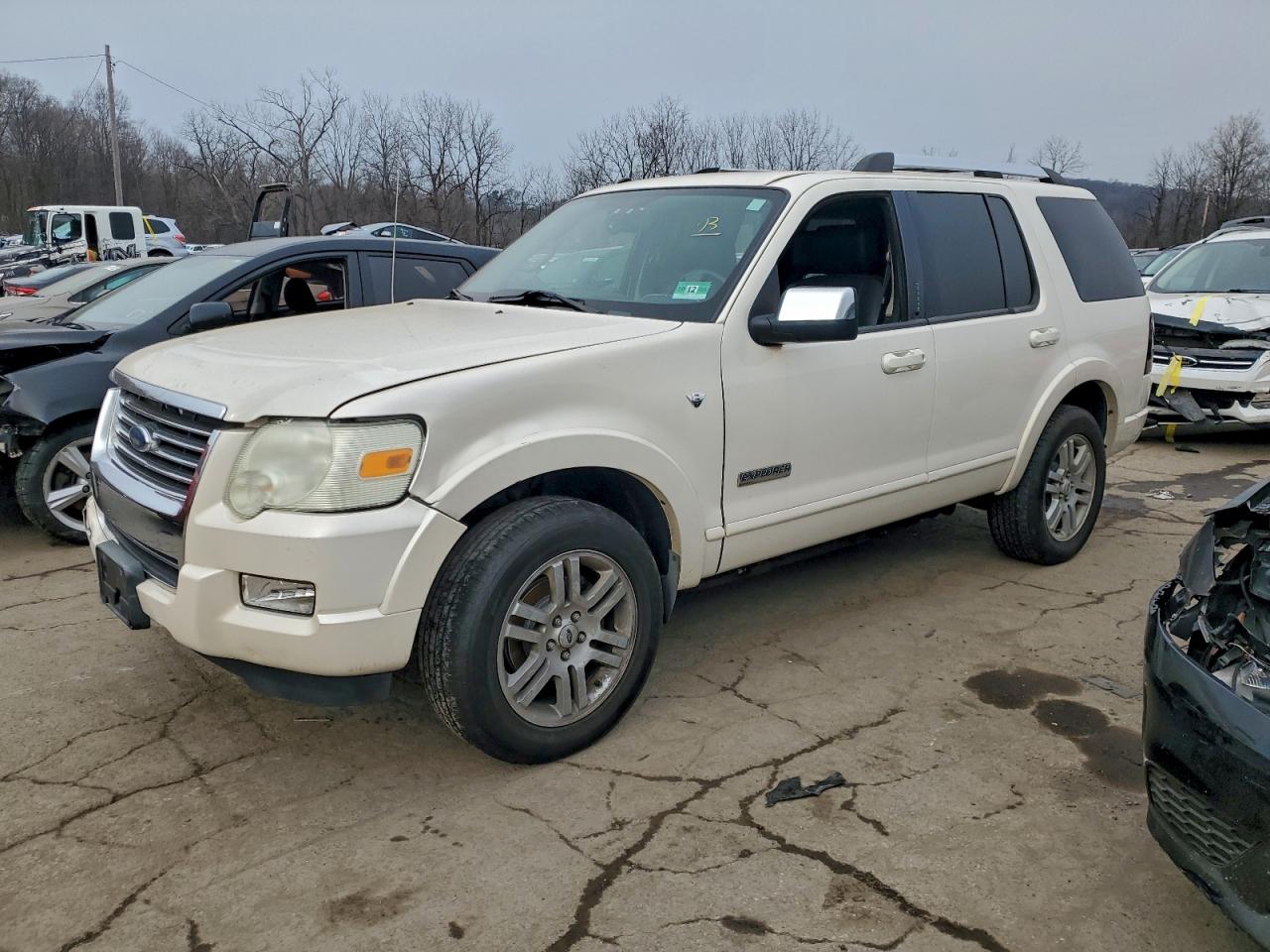 2007 FORD EXPLORER LIMITED — FRONT END damage — photo 1