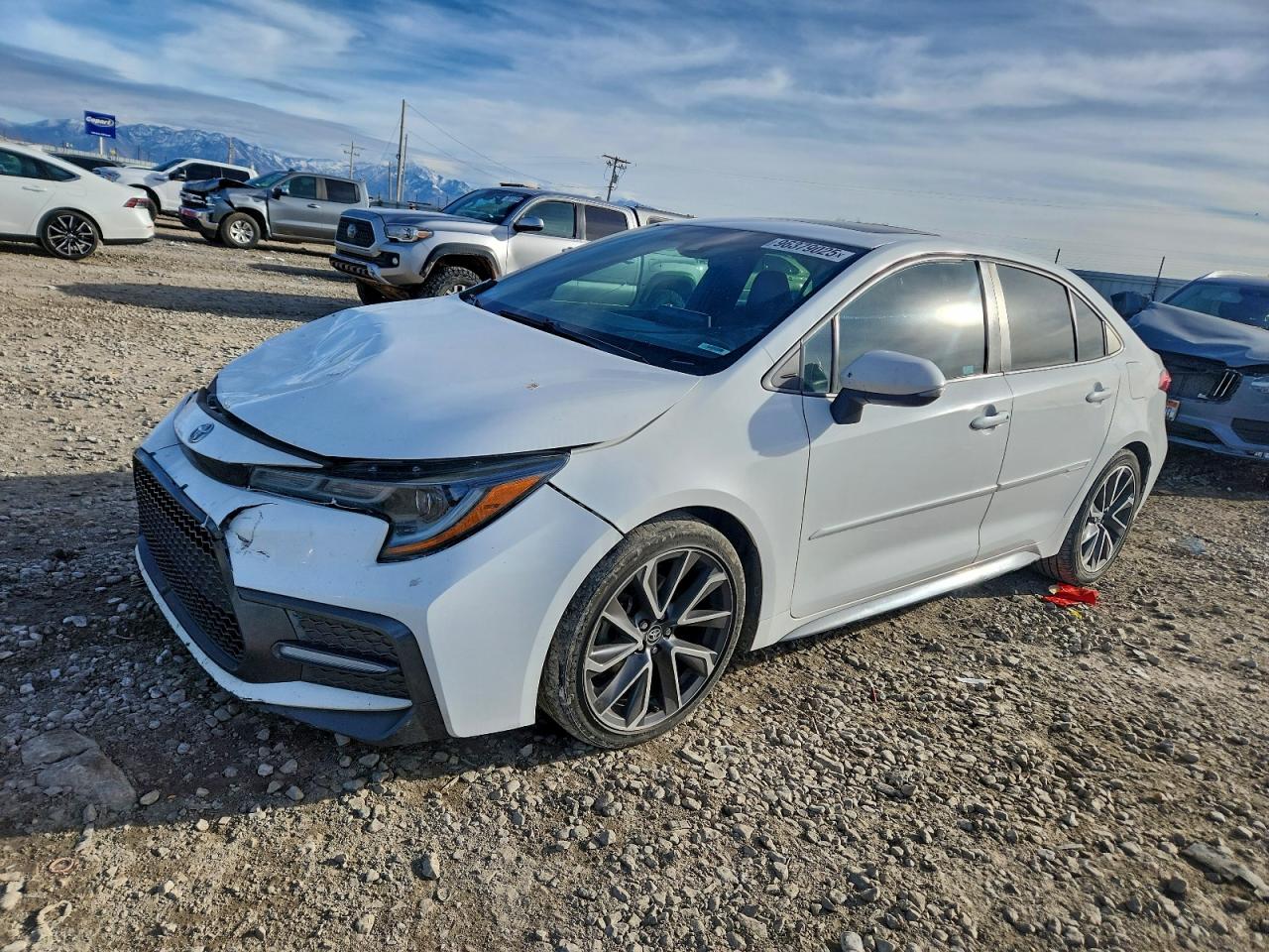 2020 TOYOTA COROLLA XSE — FRONT END damage — photo 1