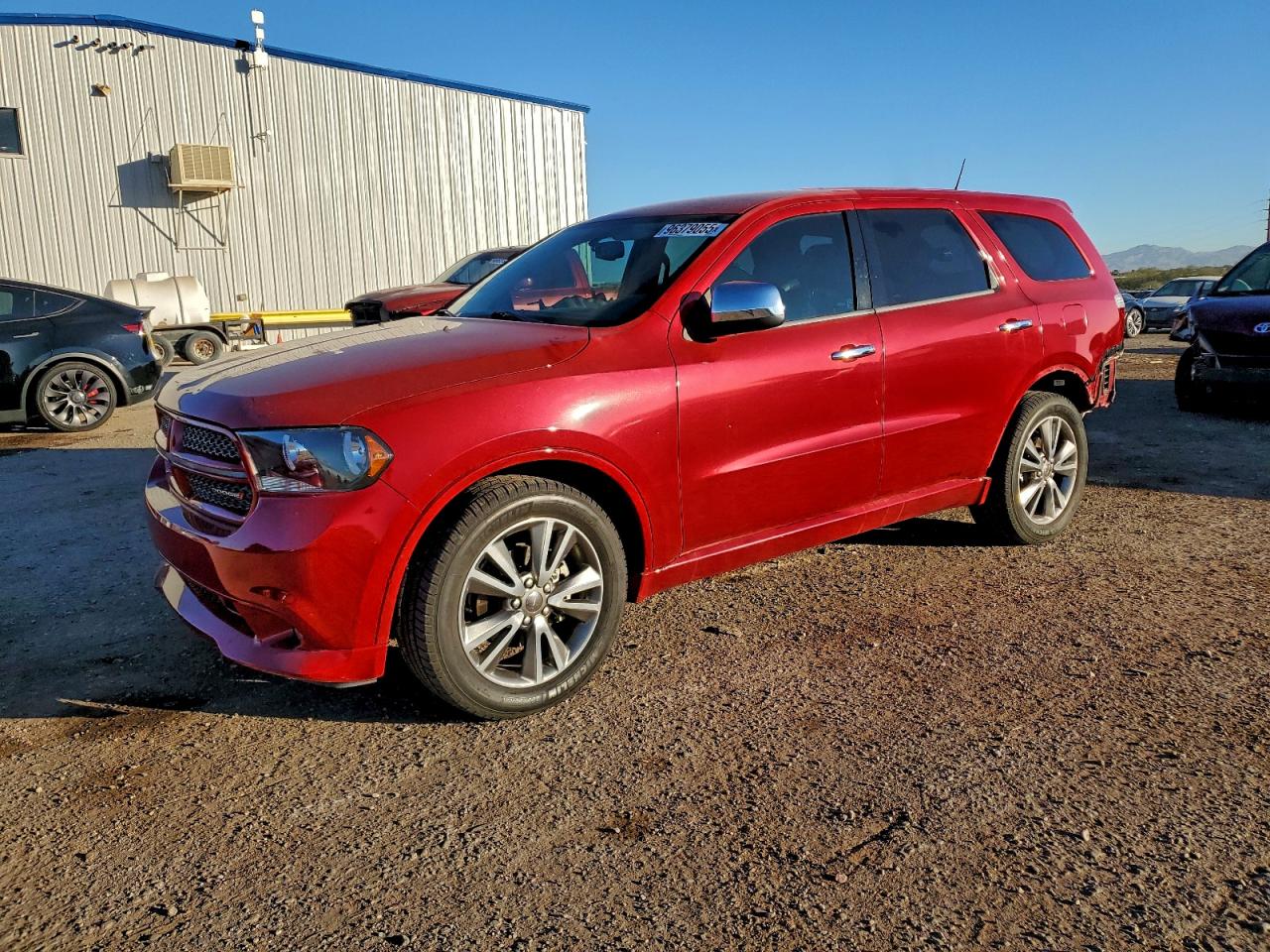 2013 DODGE DURANGO SXT — REAR END damage — photo 1