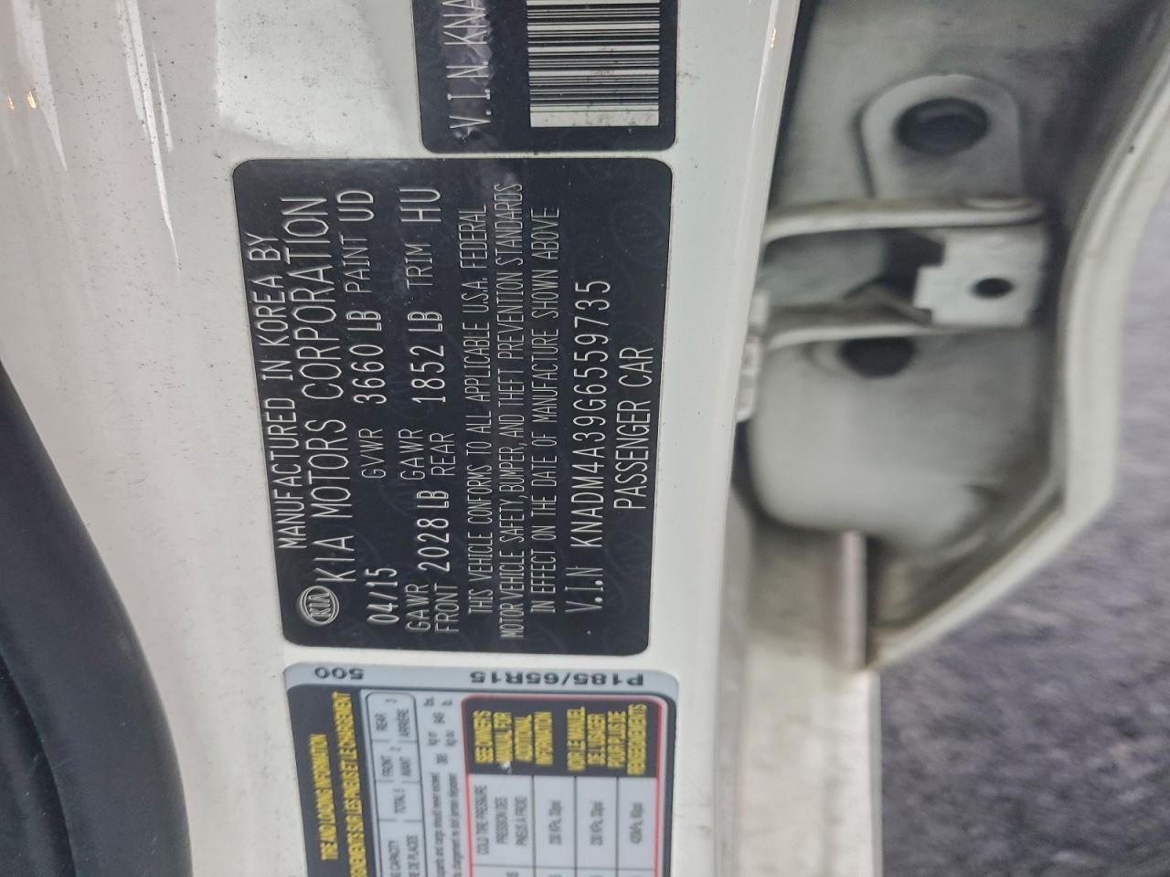 2016 KIA RIO LX photo 23