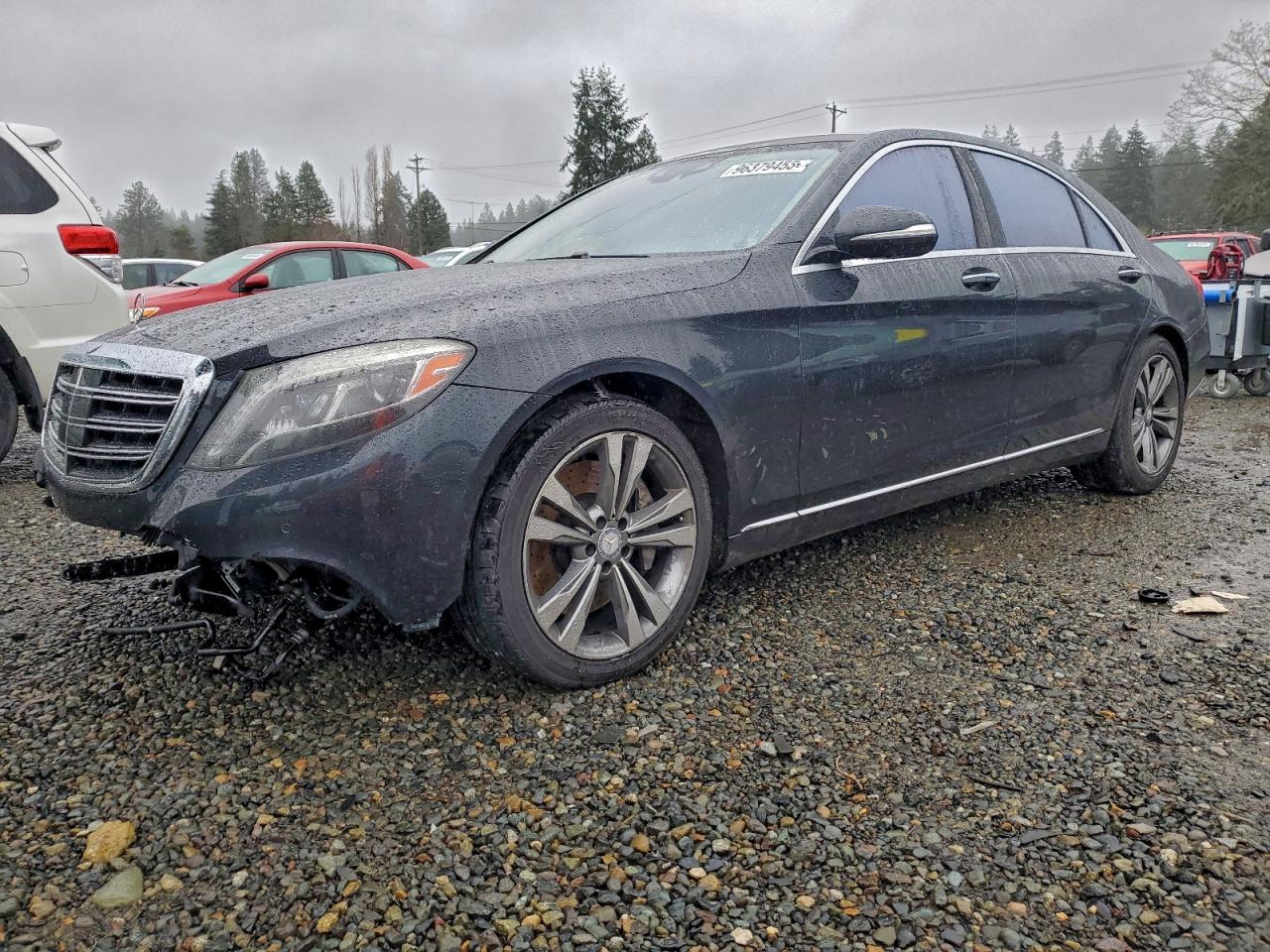 2014 MERCEDES-BENZ S 550 — FRONT END damage — photo 1