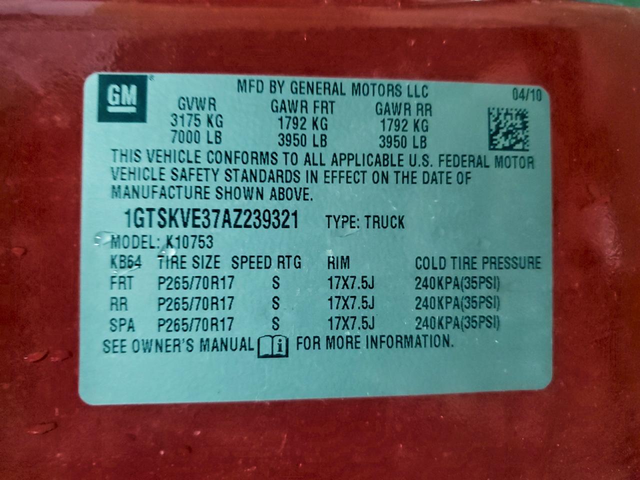 2010 GMC SIERRA K1500 SLE photo 12