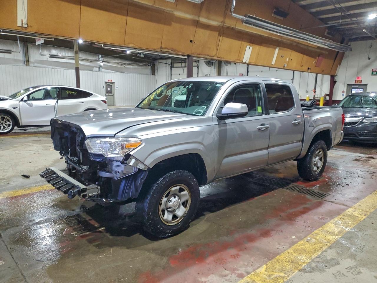 2017 TOYOTA TACOMA DOUBLE CAB — FRONT END damage — photo 1