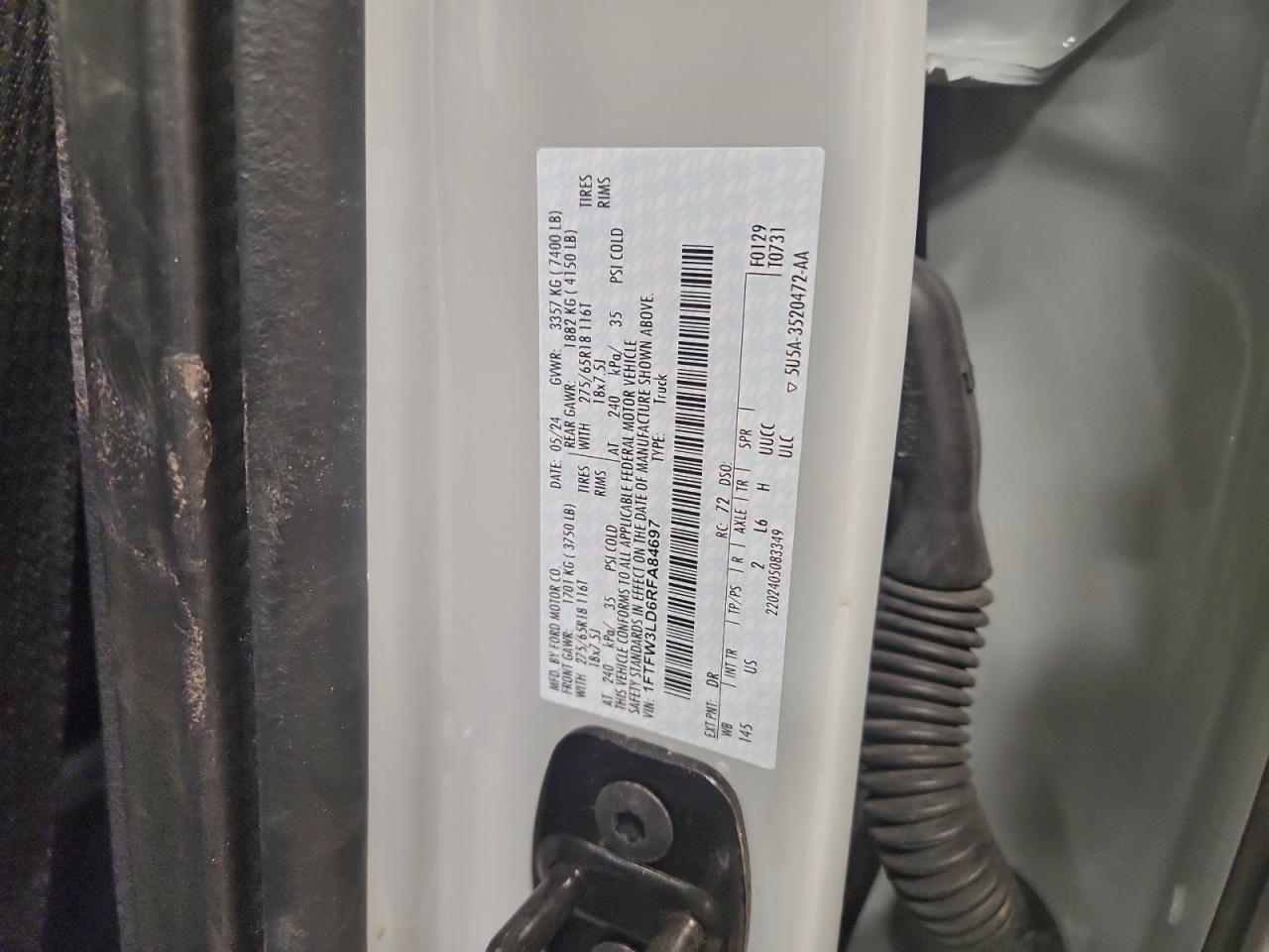 2024 FORD F150 XLT photo 12