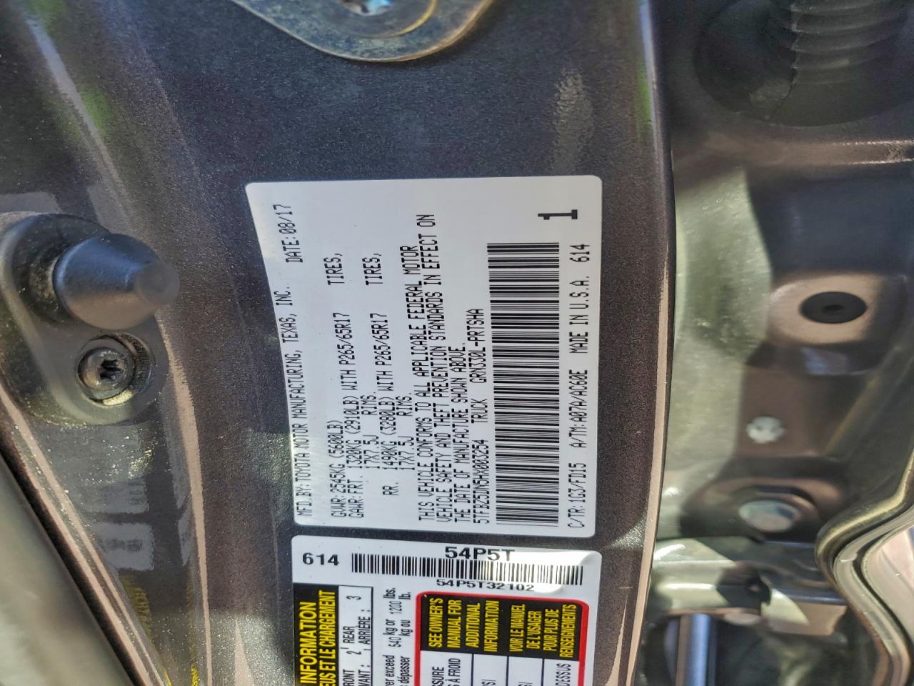 2017 TOYOTA TACOMA DOUBLE CAB photo 12