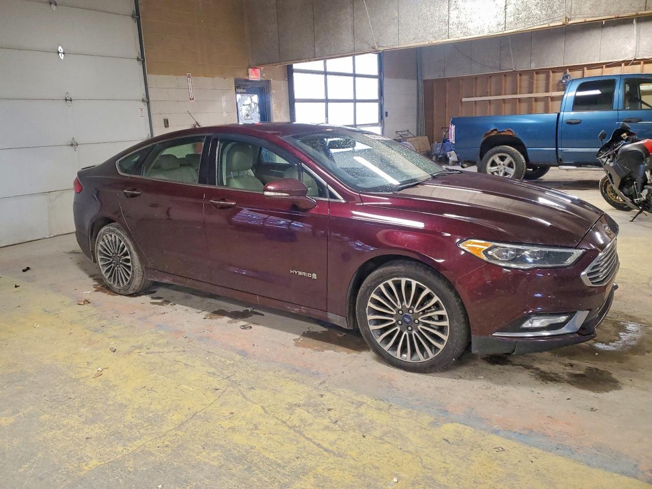 2018 FORD FUSION TITANIUM/PLATINUM HEV photo 4