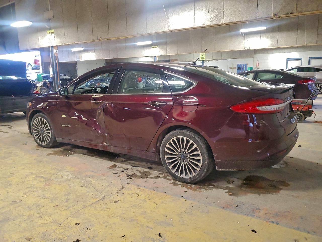 2018 FORD FUSION TITANIUM/PLATINUM HEV photo 2