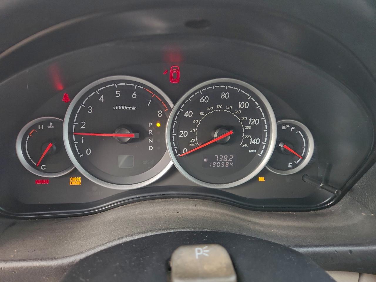 2007 SUBARU OUTBACK OUTBACK 2.5I photo 9