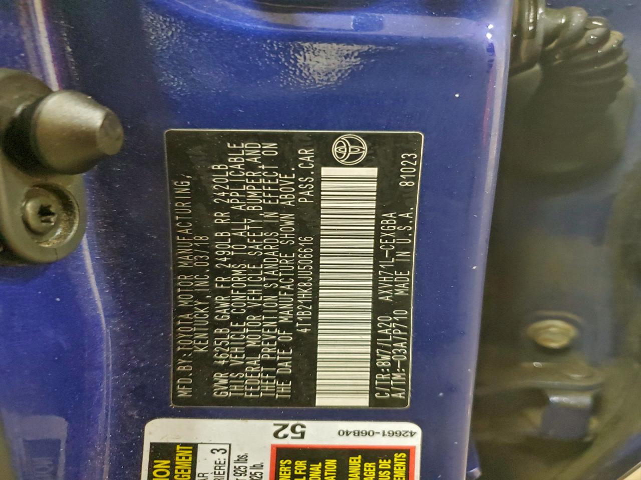 2018 TOYOTA CAMRY HYBRID photo 12