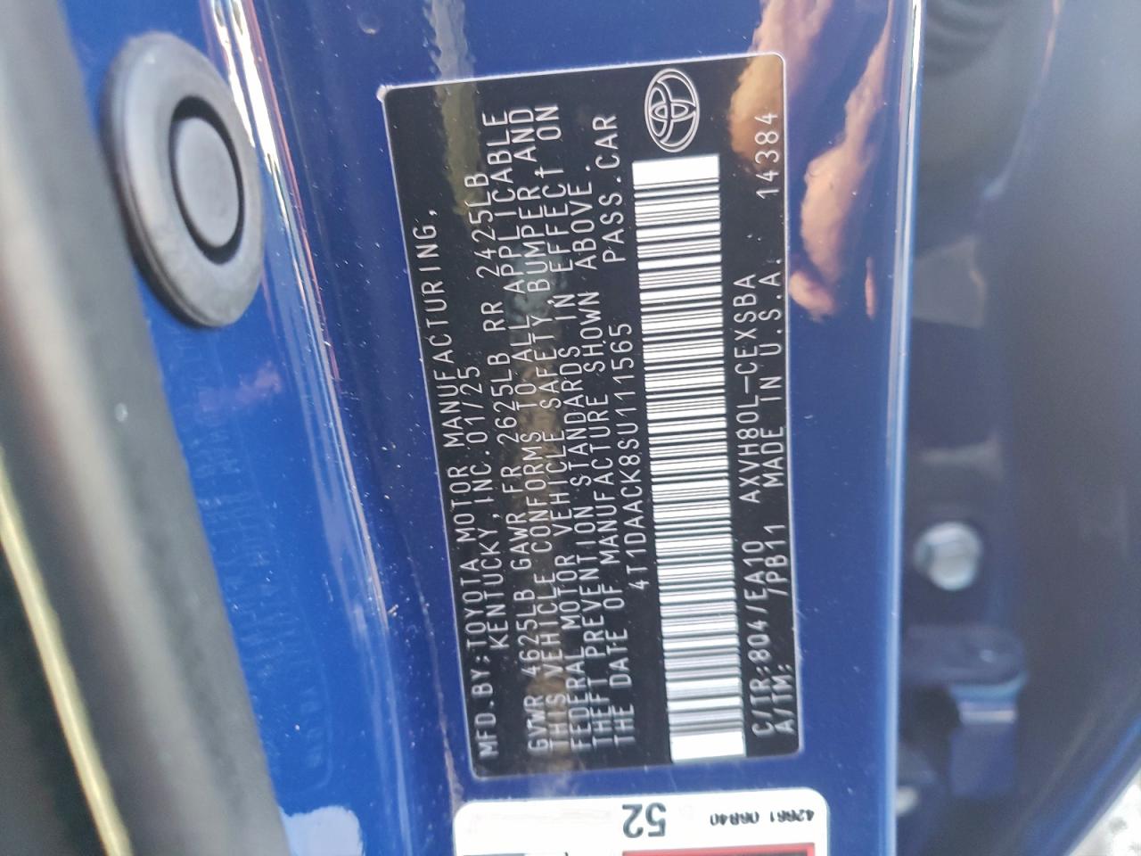 2025 TOYOTA CAMRY XSE photo 13