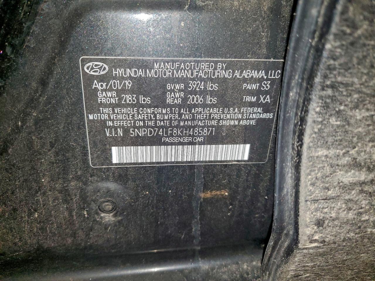 2019 HYUNDAI ELANTRA SE photo 25