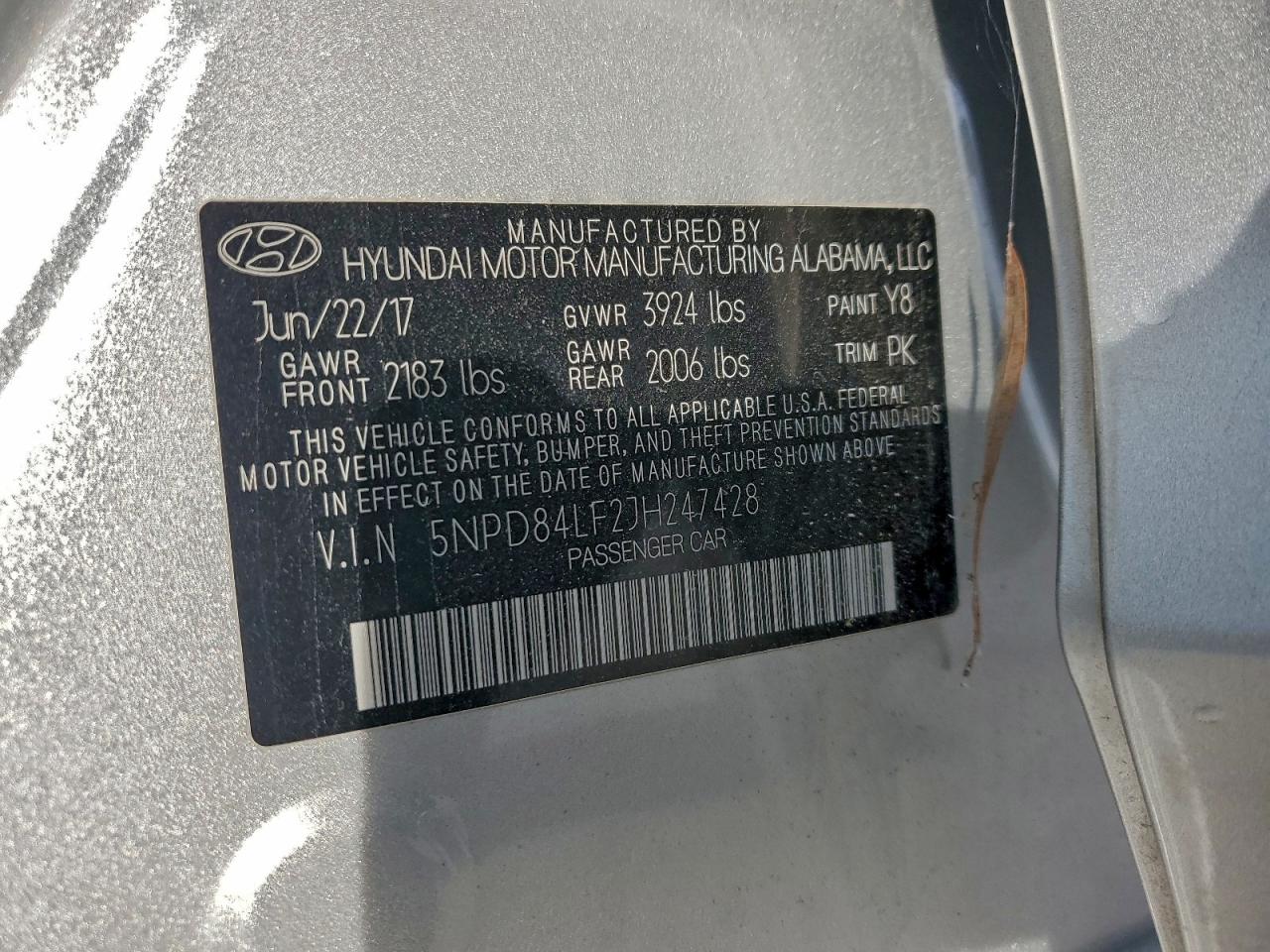 2018 HYUNDAI ELANTRA SEL photo 12