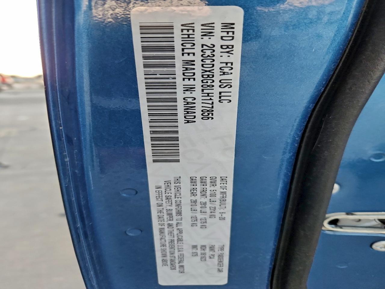 2020 DODGE CHARGER SXT photo 13