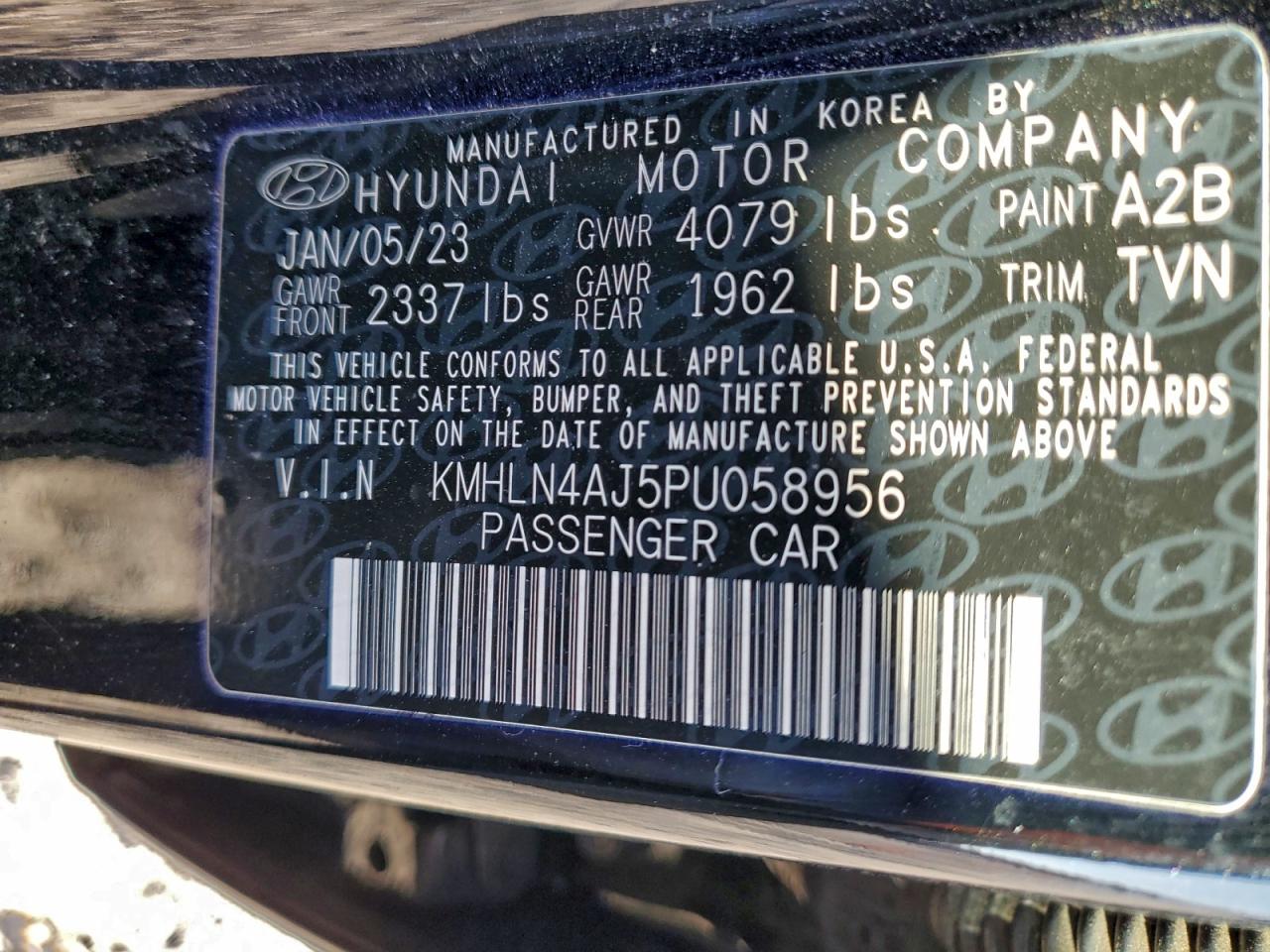 2023 HYUNDAI ELANTRA LIMITED photo 12