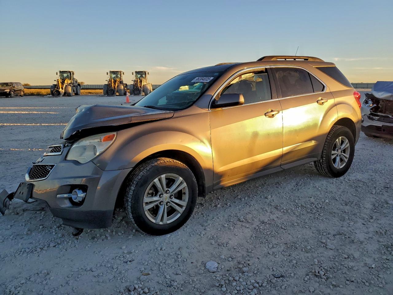 2010 CHEVROLET EQUINOX LT — FRONT END damage — photo 1