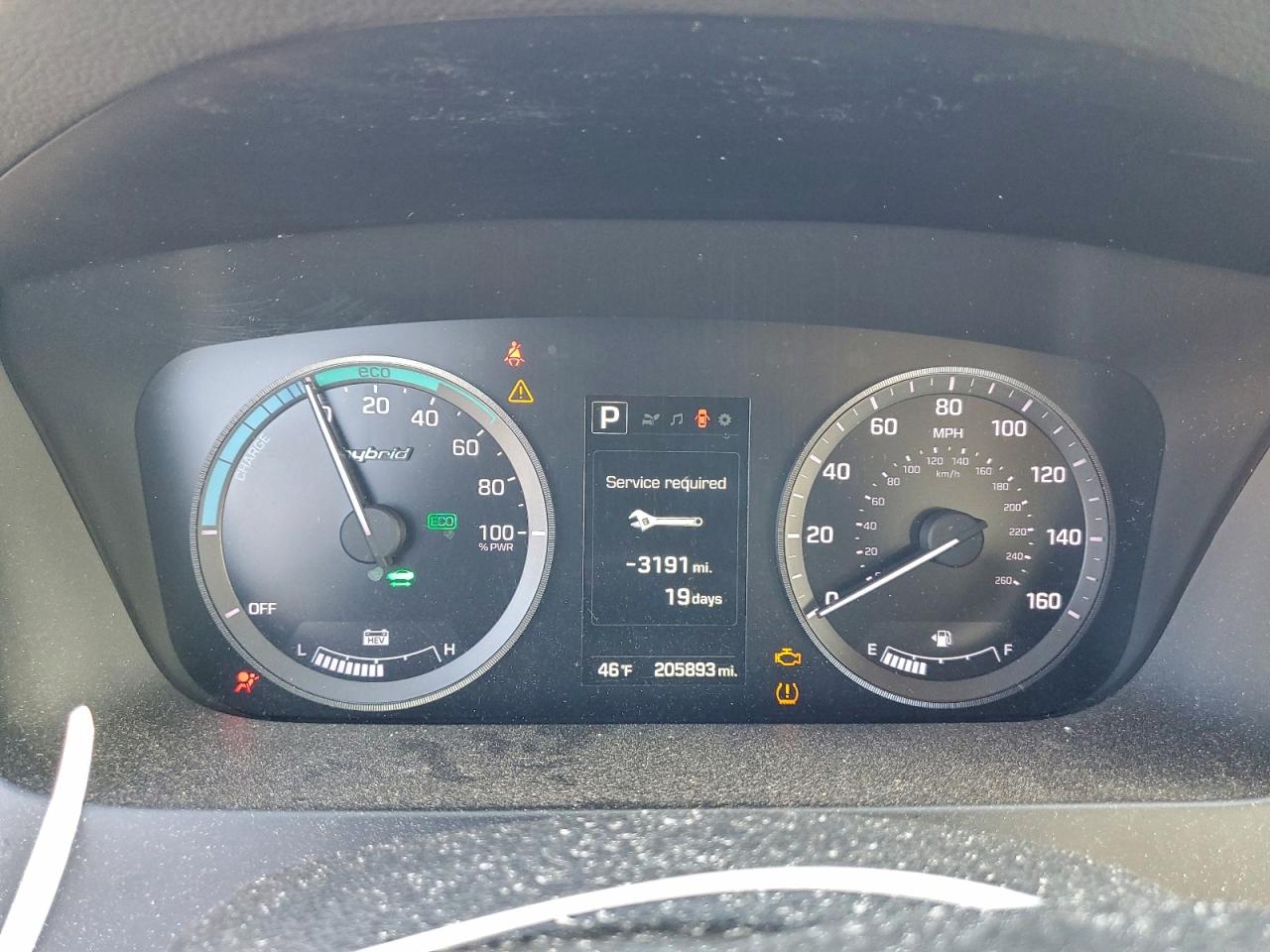 2016 HYUNDAI SONATA HYBRID photo 9
