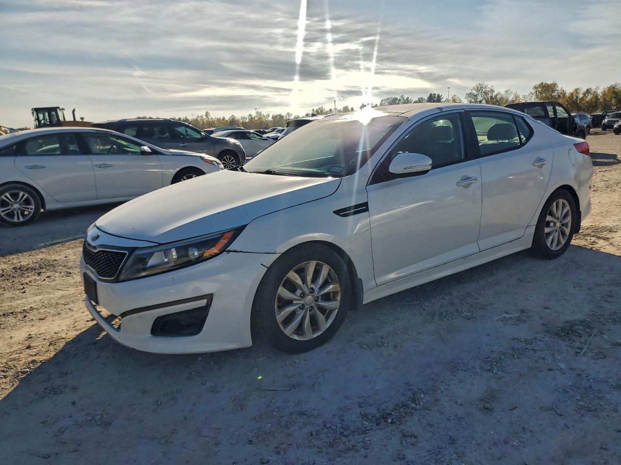 2014 KIA OPTIMA EX — FRONT END damage — photo 1