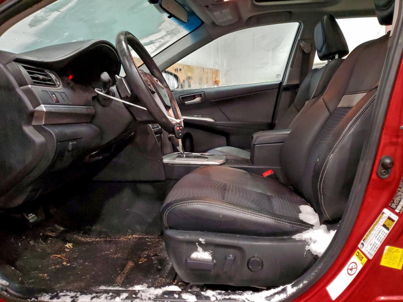 2012 TOYOTA CAMRY BASE photo 7