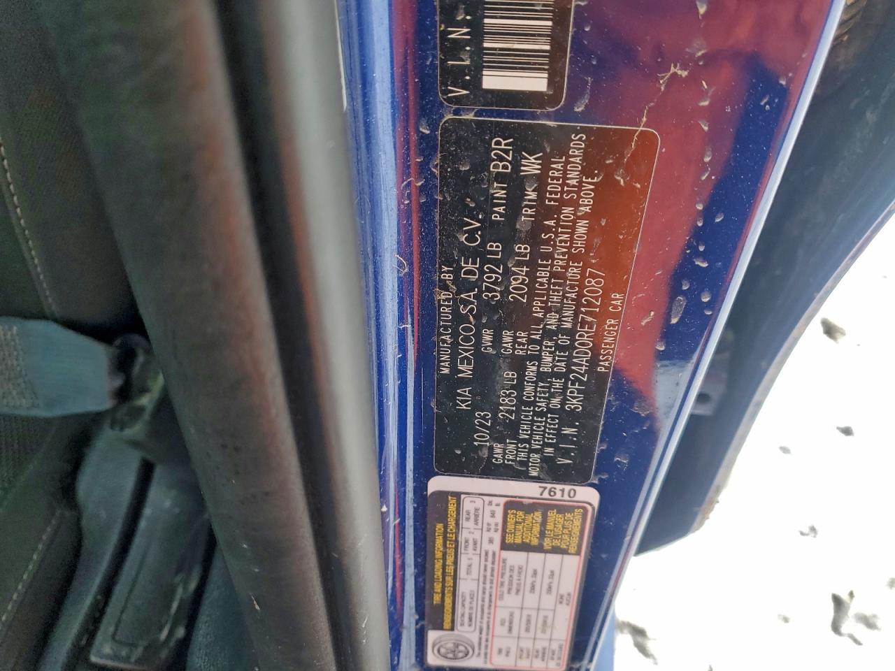 2024 KIA FORTE LXS photo 23