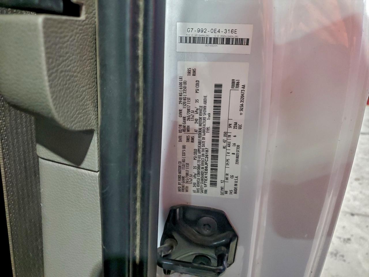 2018 FORD F150 SUPER CAB photo 12
