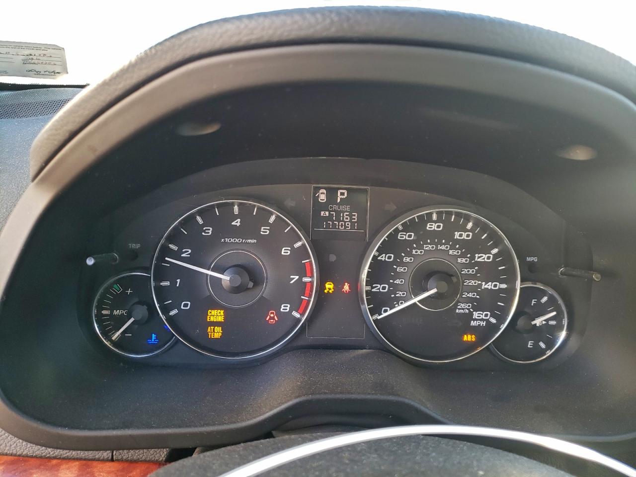 2011 SUBARU LEGACY 3.6R LIMITED photo 9