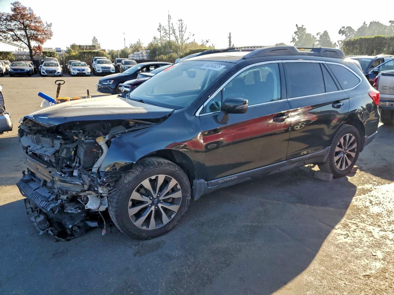 2015 SUBARU OUTBACK 3.6R LIMITED — FRONT END damage — photo 1